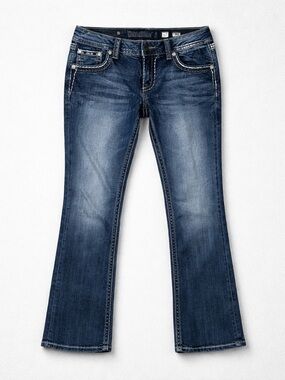 Miss Me Dark Blue Flared Jeans